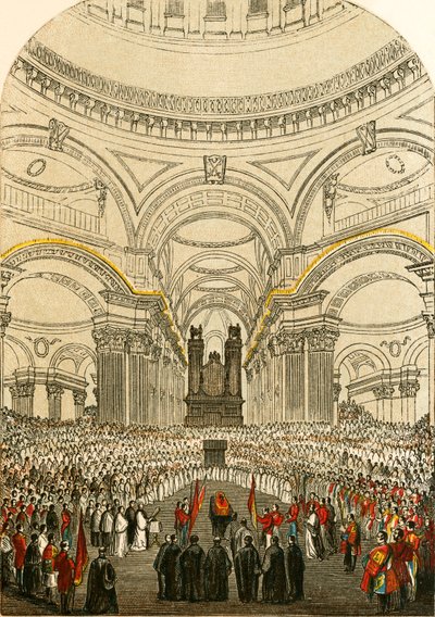 Funeral of the Duke of Wellington in St Paul